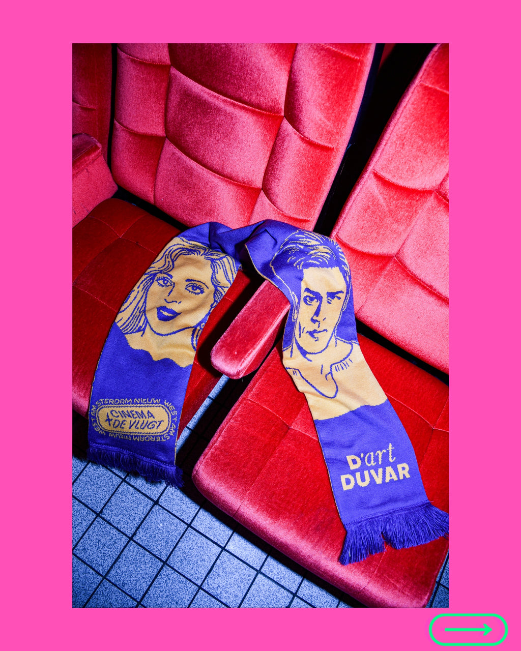 Sjaal - Cinema de Vlugt x D'art DUVAR