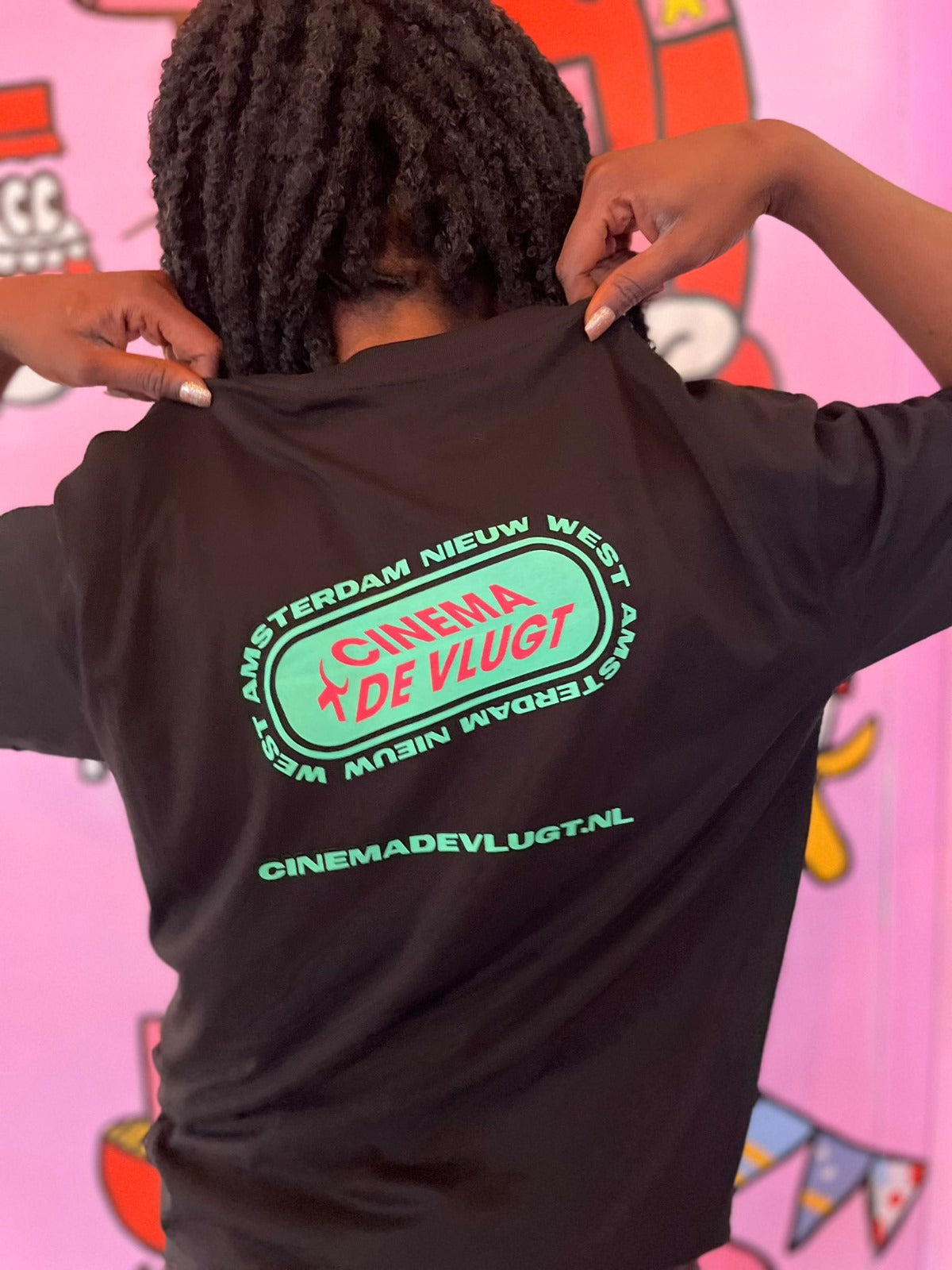 Cinema Club T-Shirt (zwart)