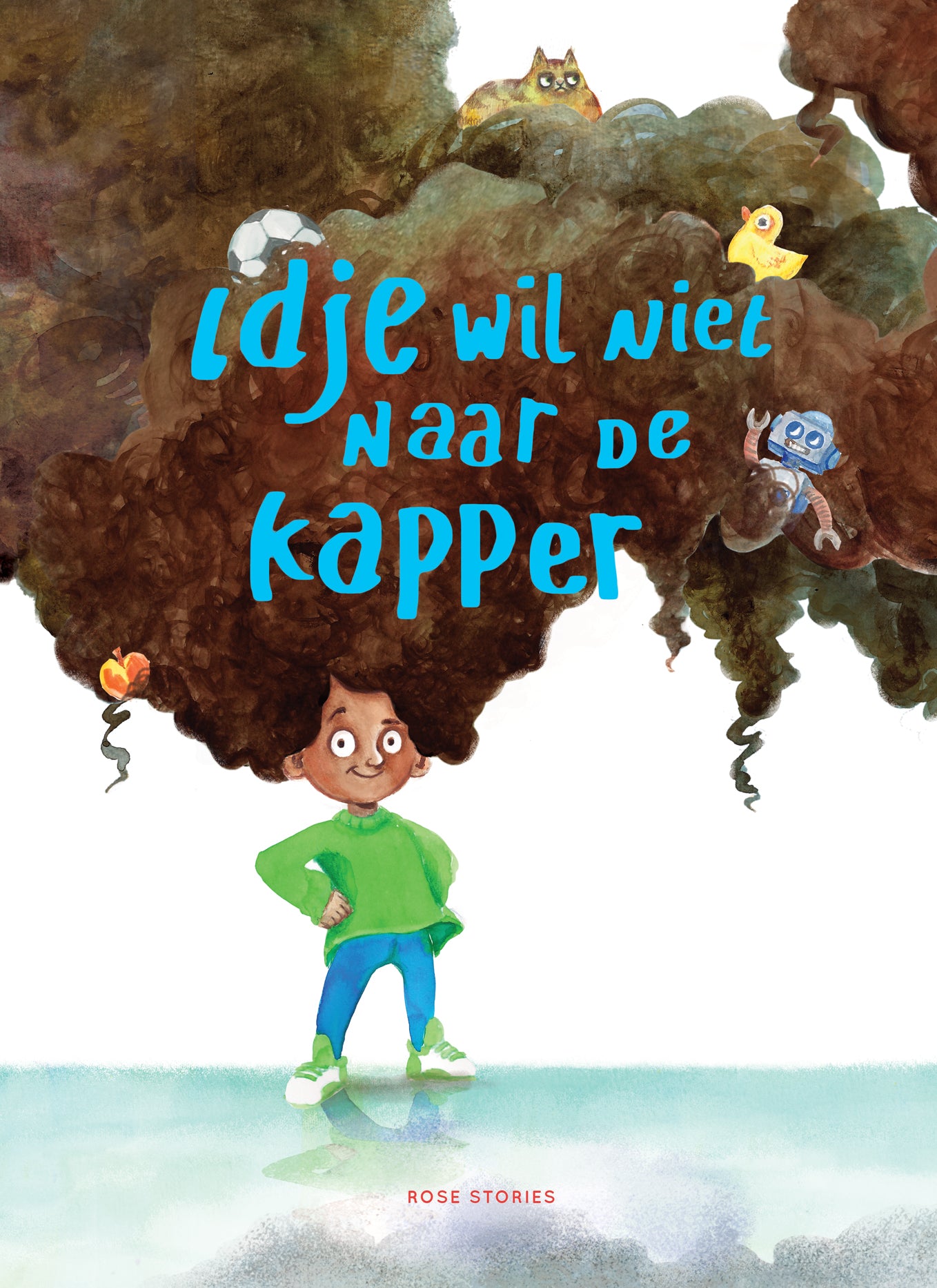 Ldje wil niet naar de kapper