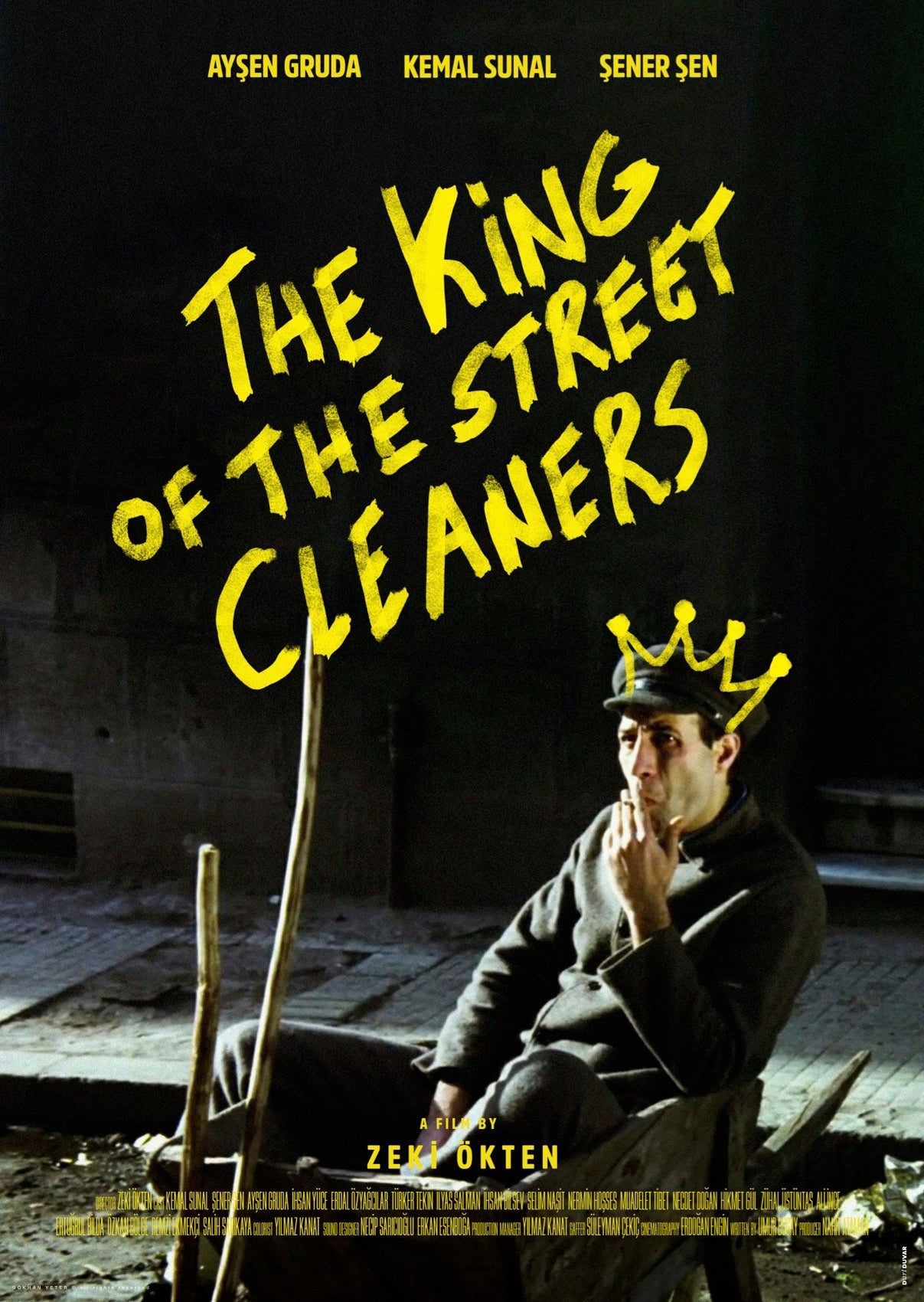 Filmposter - The King of The Street Cleaners (donker)