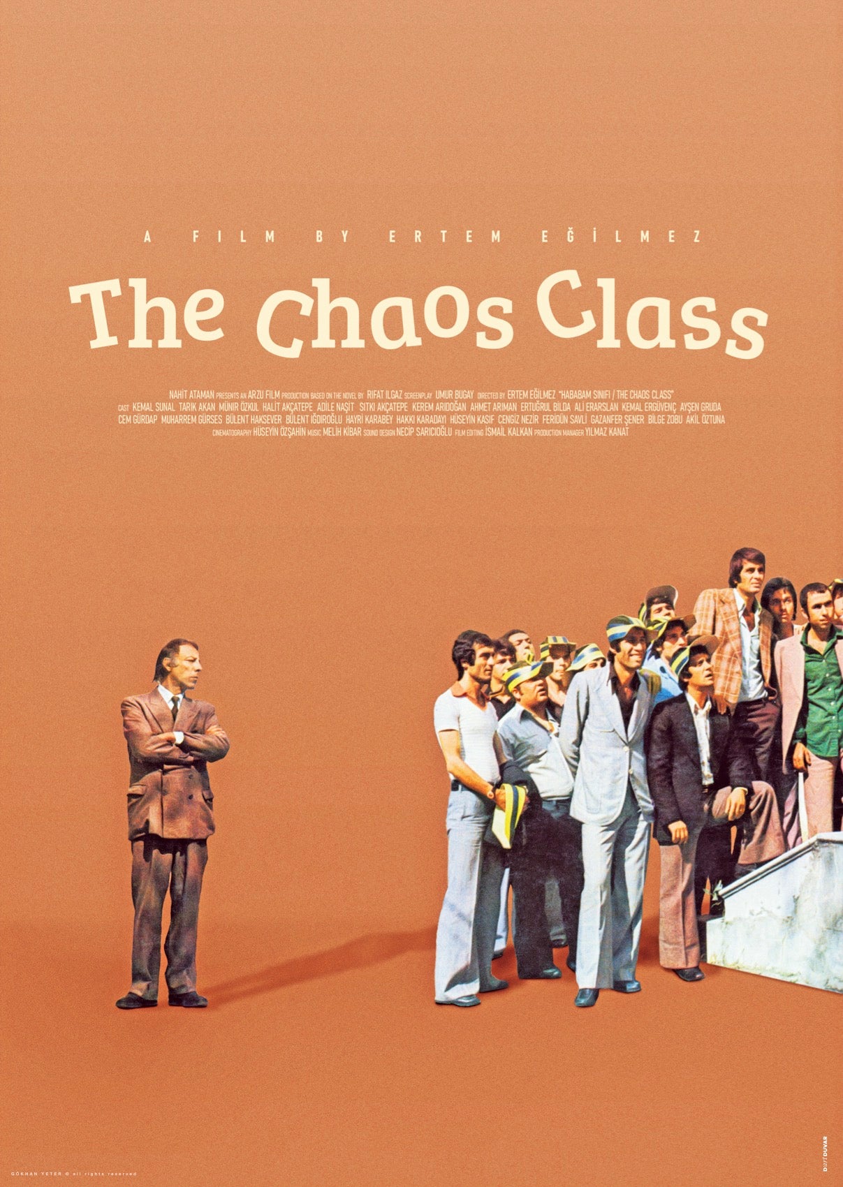Filmposter - The Chaos Class (orange)