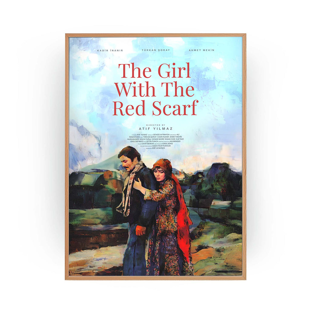 Filmposter - The Girl With The Red Scarf (Hug)