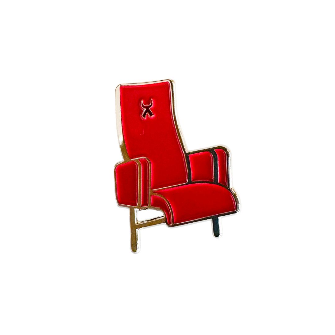 Pin - Bioscoopstoel (rode zaal)